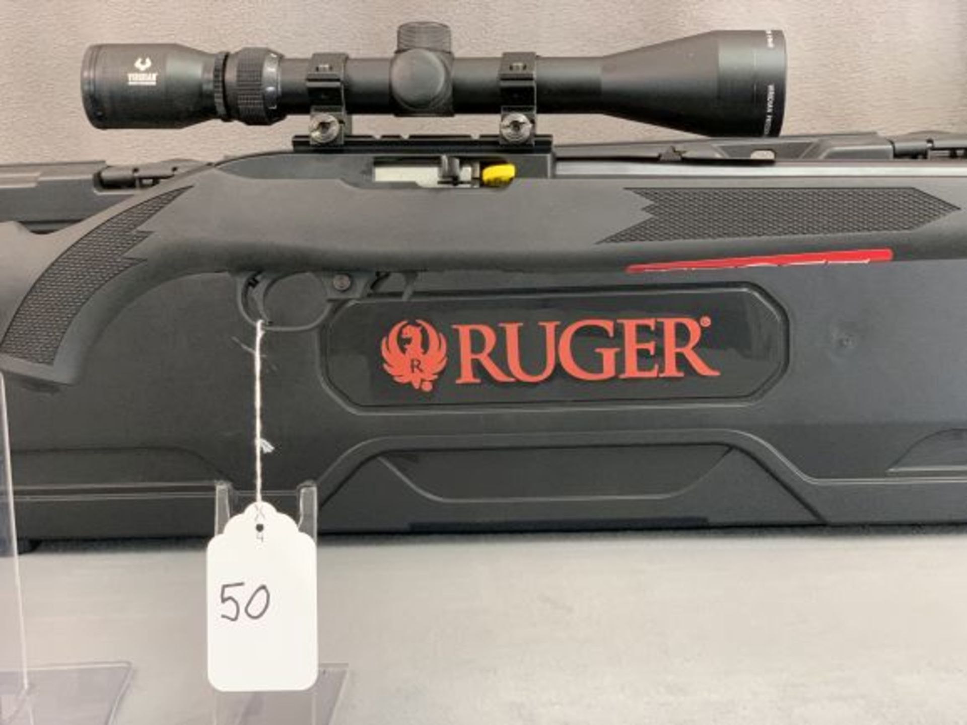 50. Ruger 10/22 .22LR 3-9x40 Scope, Hard Case, SN: 0017-15626 - Image 3 of 14