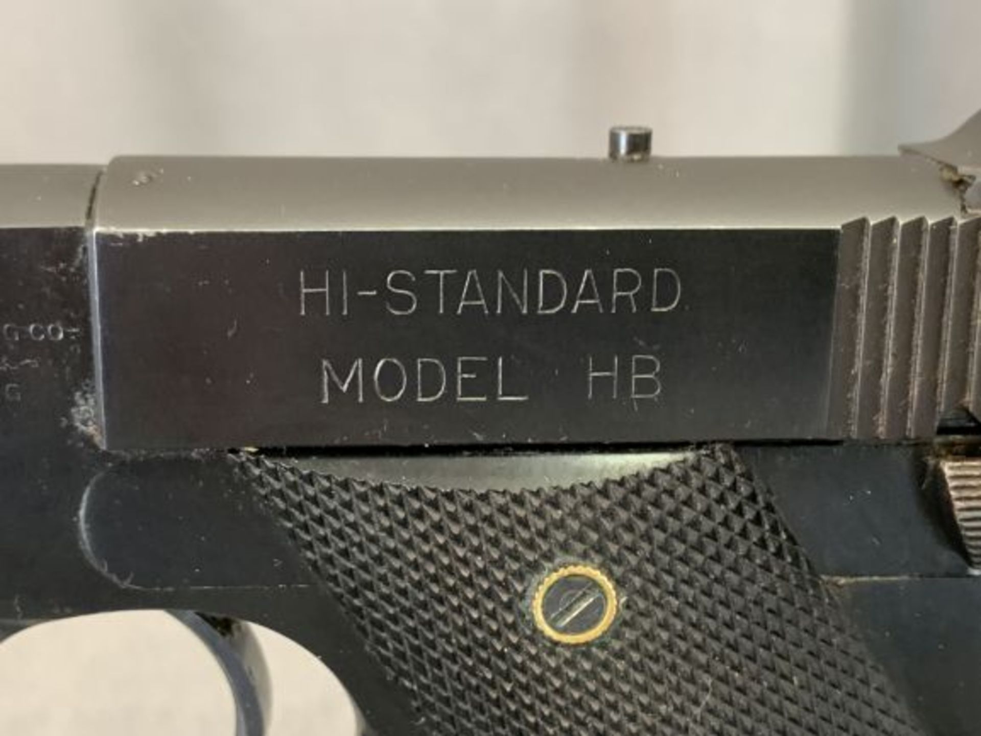 19. Hi Standard HB .22LR, 4" Barrel SN: 310982 - Image 6 of 11