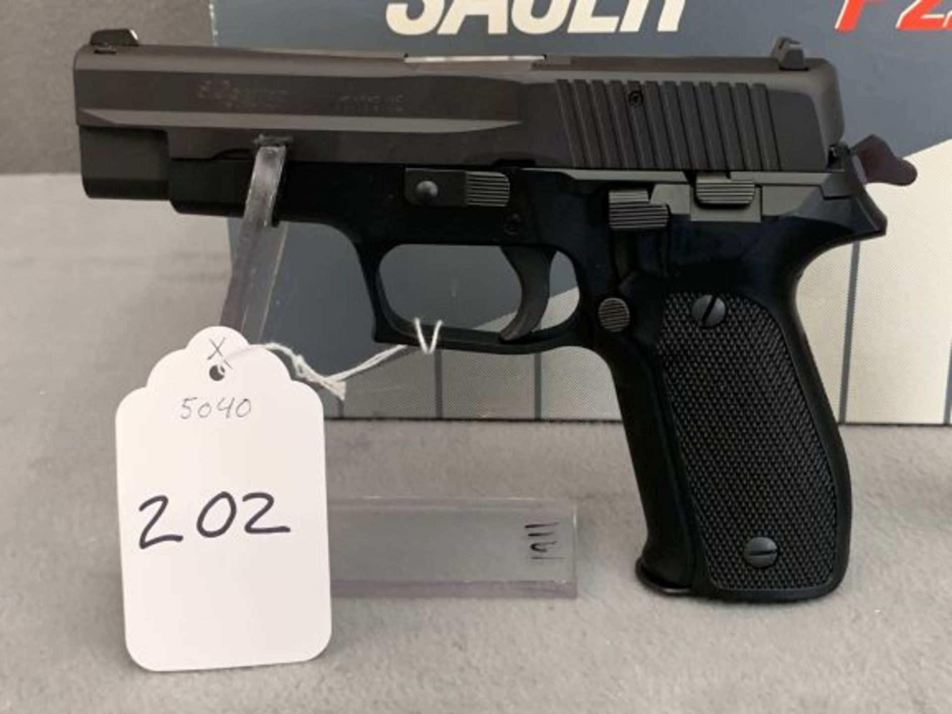 202. Sig Sauer P226 9mm, Box, SN: U482017 - Image 11 of 16