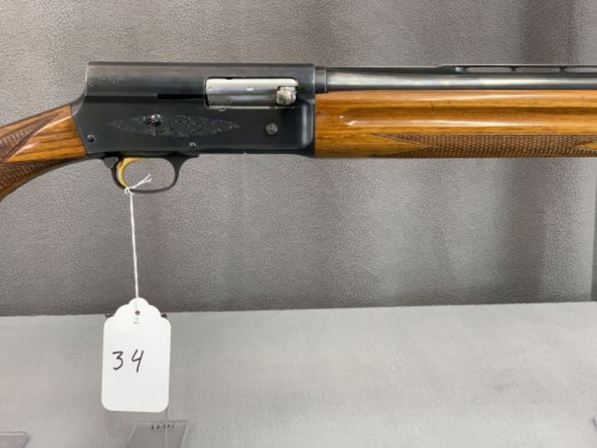 34. Browning A5 Light 20, Belgium 20ga, 26" Vent Rib, Imp Cyl Choke, SN: 3Z74526 - Image 3 of 13