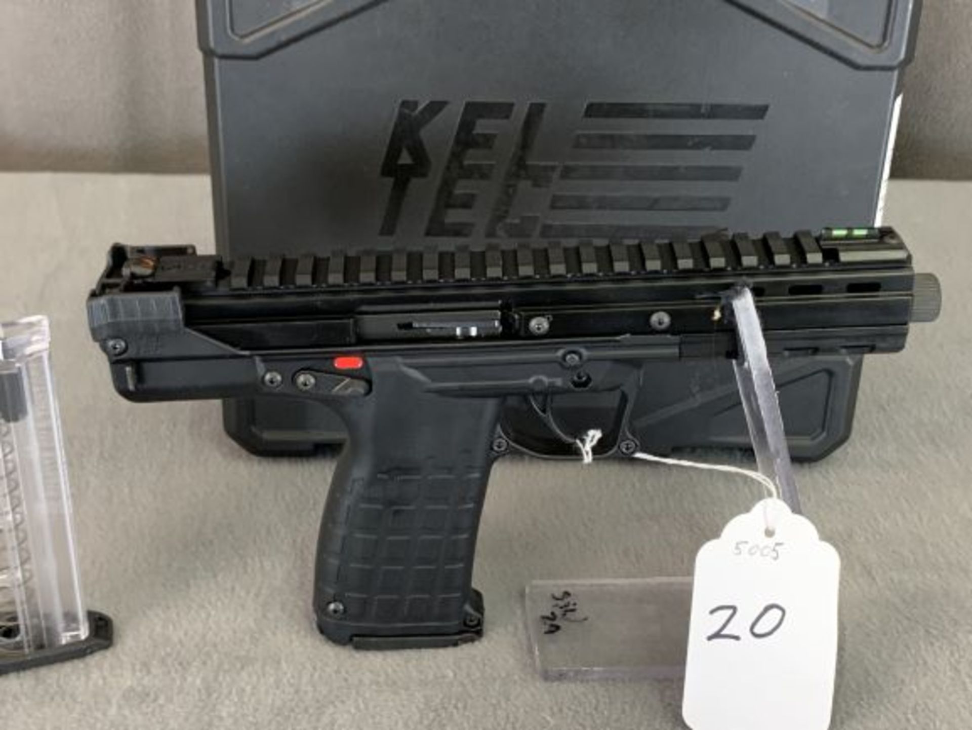 20. Kel Tec CP33 .22LR Top Rail w/ Hard Case SN: M3F30 - Image 14 of 15