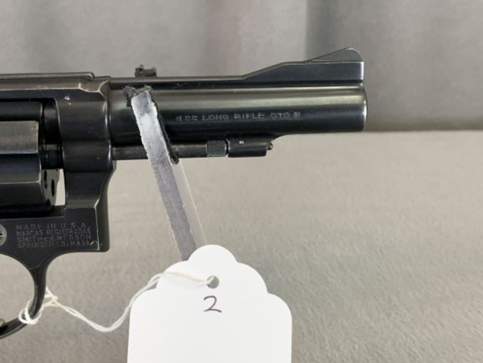11. S&W Pre-18 .22LR 6-Shot Revolver, 4" Barrel, Diamond Grips SN:228463 - Image 10 of 13