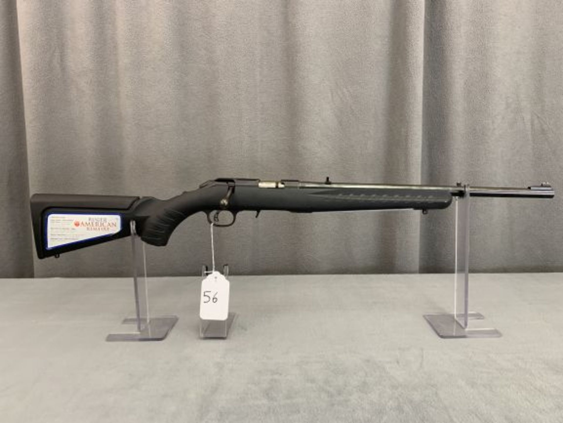 56. Ruger American .22LR SN: 832-12571