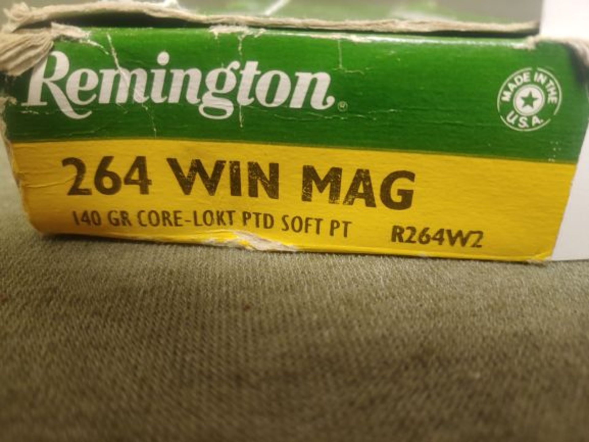 409. Rem 264 Win Mag, 140gr Core-Lokt PSP, 20 Rnd Box - Image 2 of 2