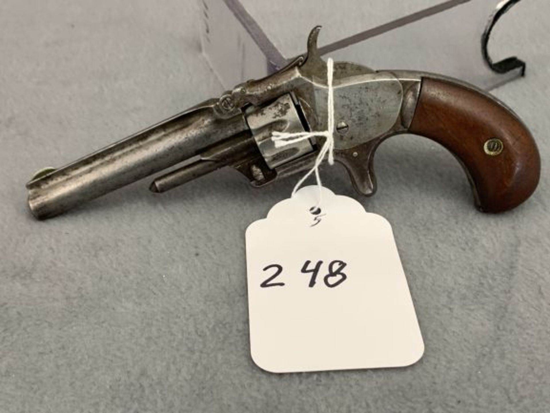 248. S&W .22 Short Revolver SN: 5Y190