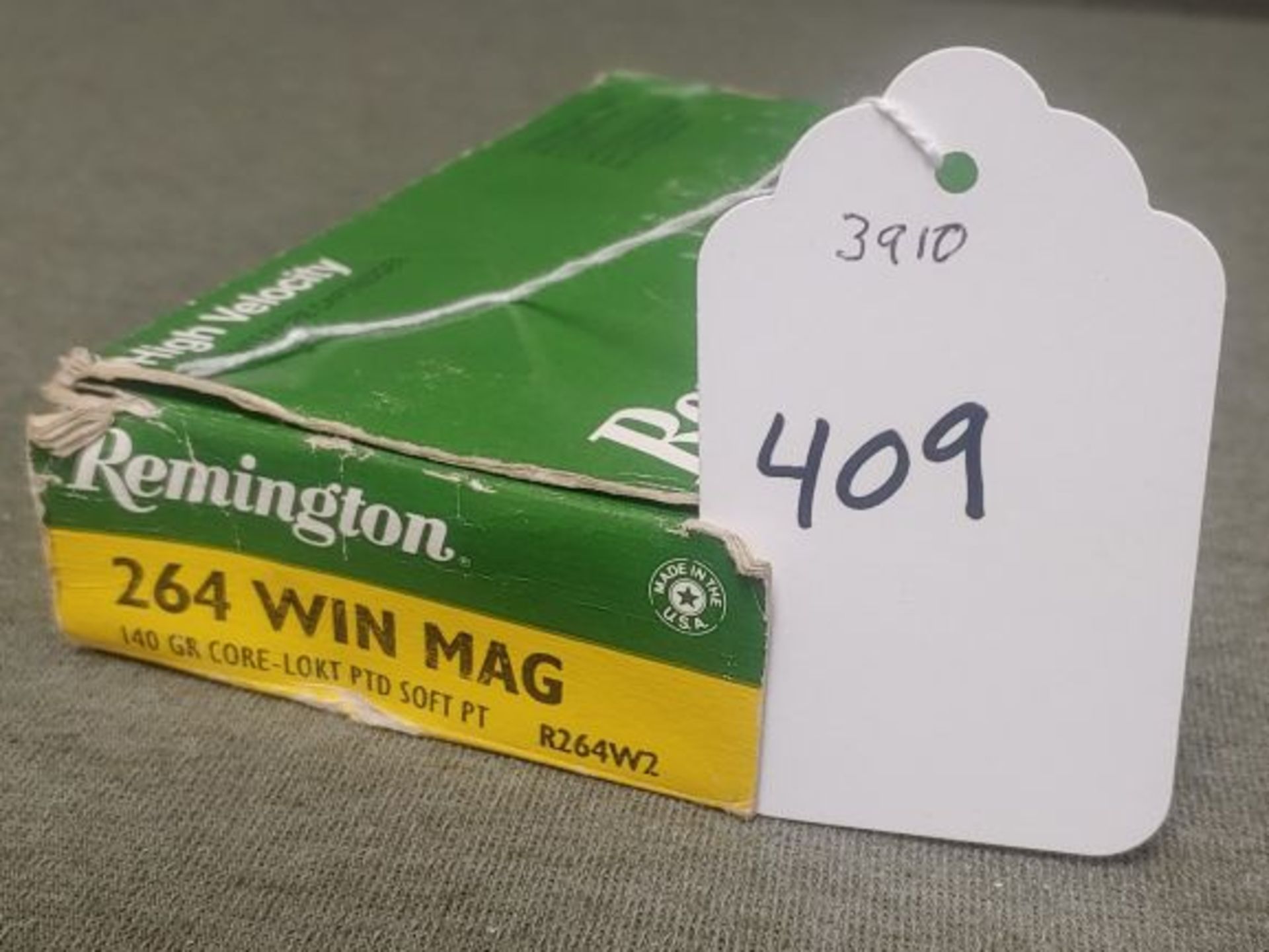 409. Rem 264 Win Mag, 140gr Core-Lokt PSP, 20 Rnd Box