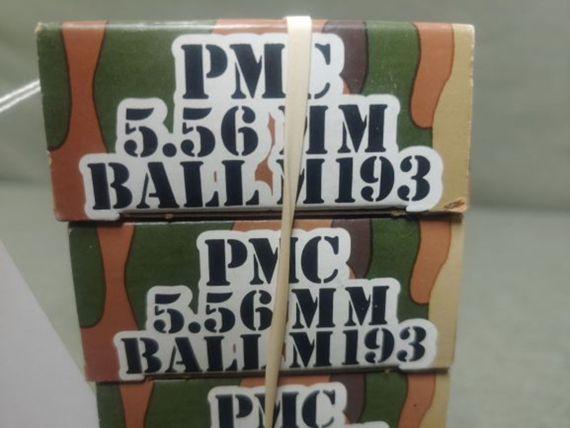 439. PMC 5.56mm Ball M193, 20 Rnd. Boxes (5x the Money) - Image 2 of 2