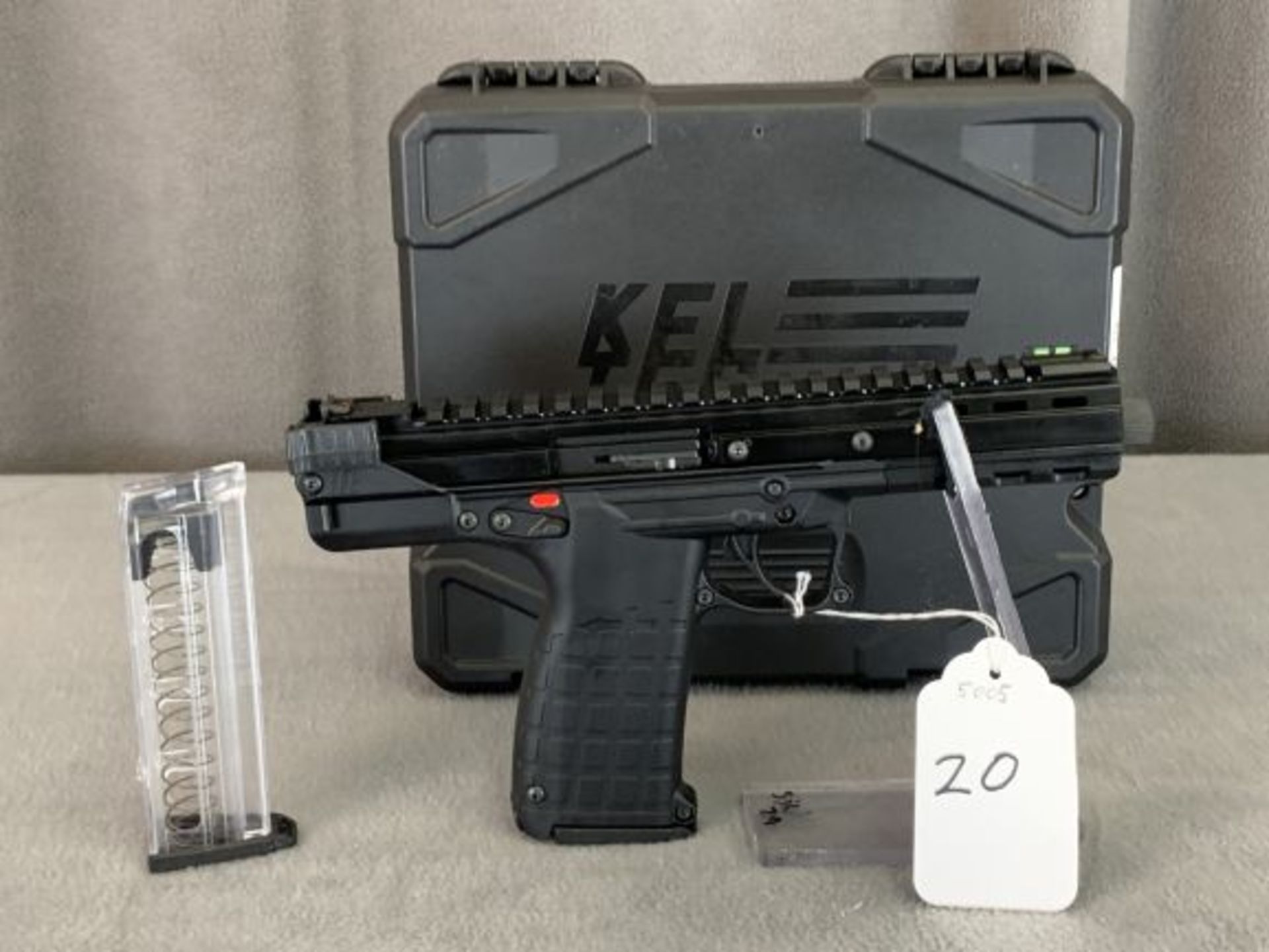 20. Kel Tec CP33 .22LR Top Rail w/ Hard Case SN: M3F30 - Image 9 of 15