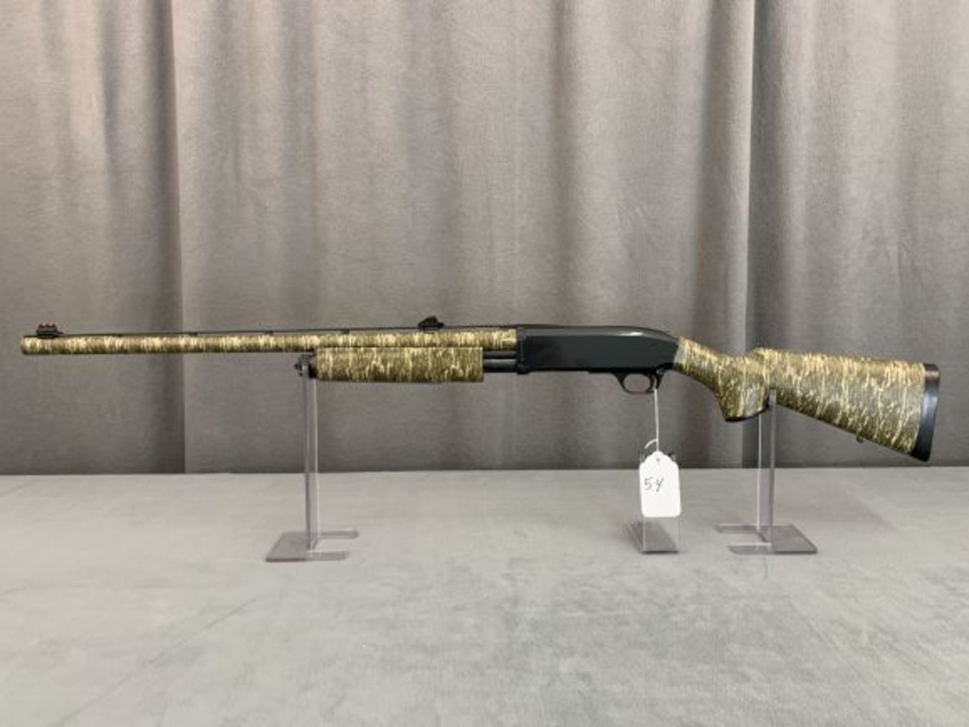 54. Browning BPS 12ga 28" Vent Rib Barrel Invector Choke, Camo Wrap, SN: 10772MW121 - Image 6 of 11