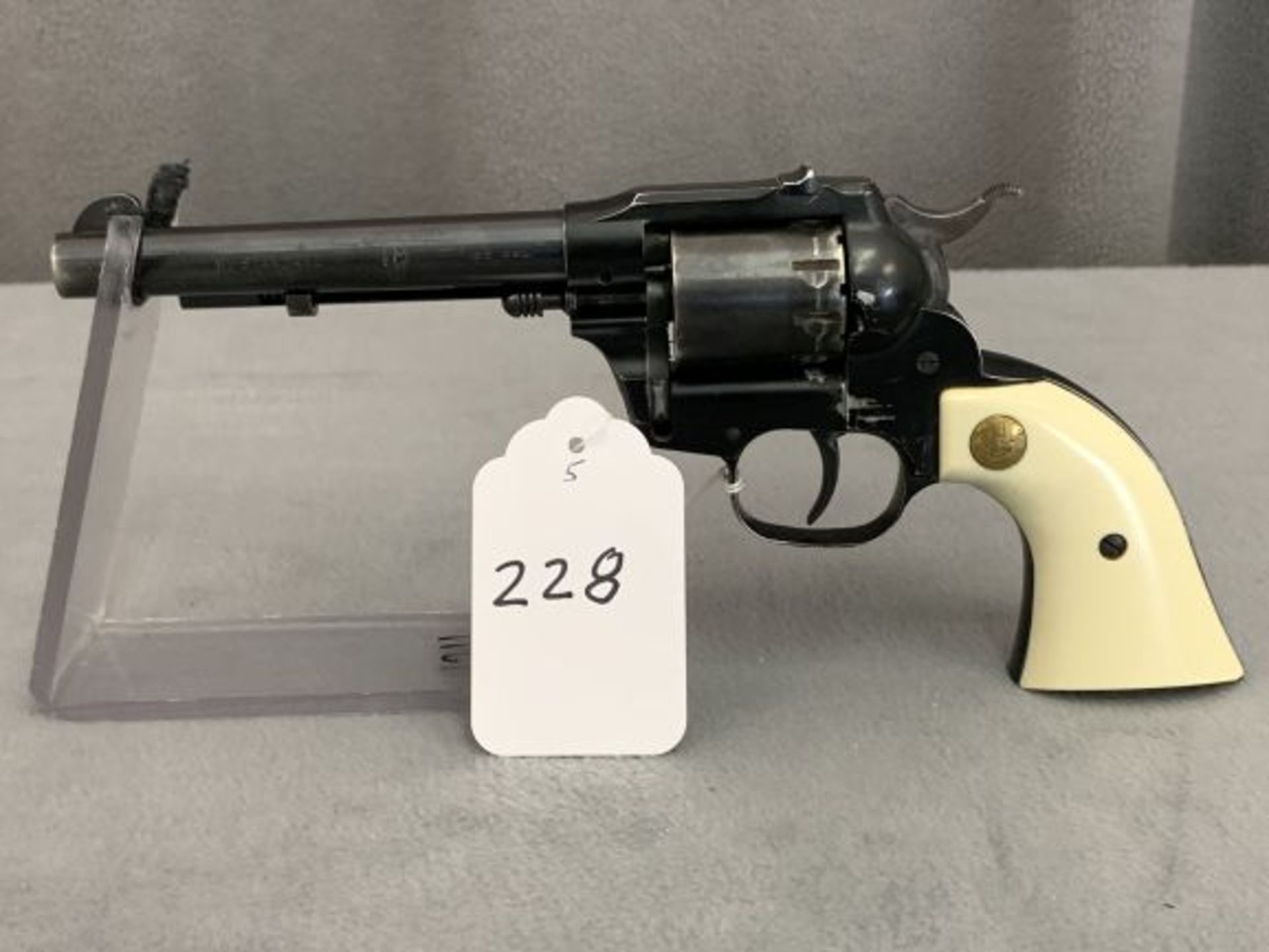 228. Hi Standard Double 9, .22LR Revolver, SN: 1290273
