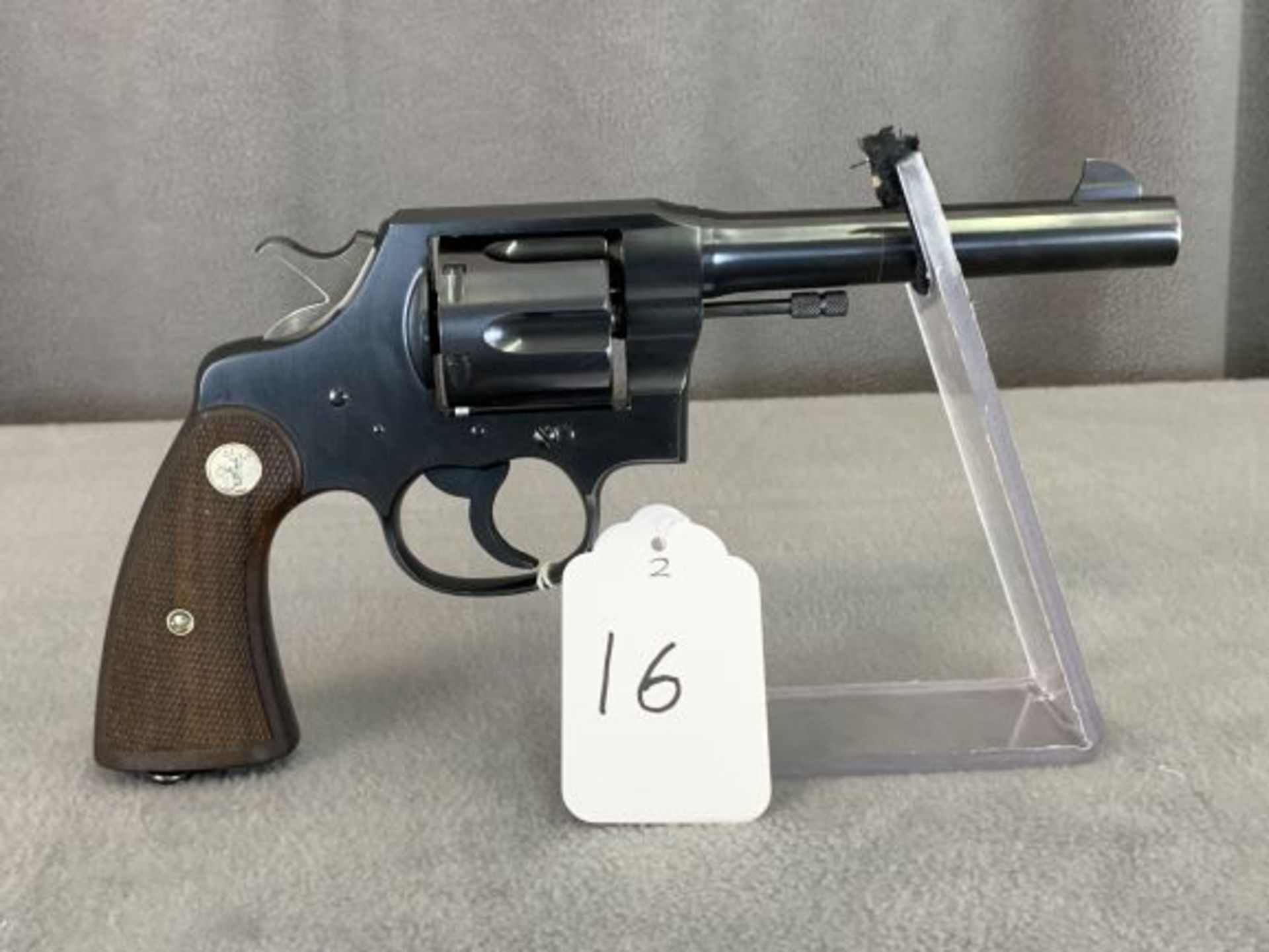 16. Colt New Service .45 Colt, 5" Barrel, SN: 353529 - Image 9 of 15