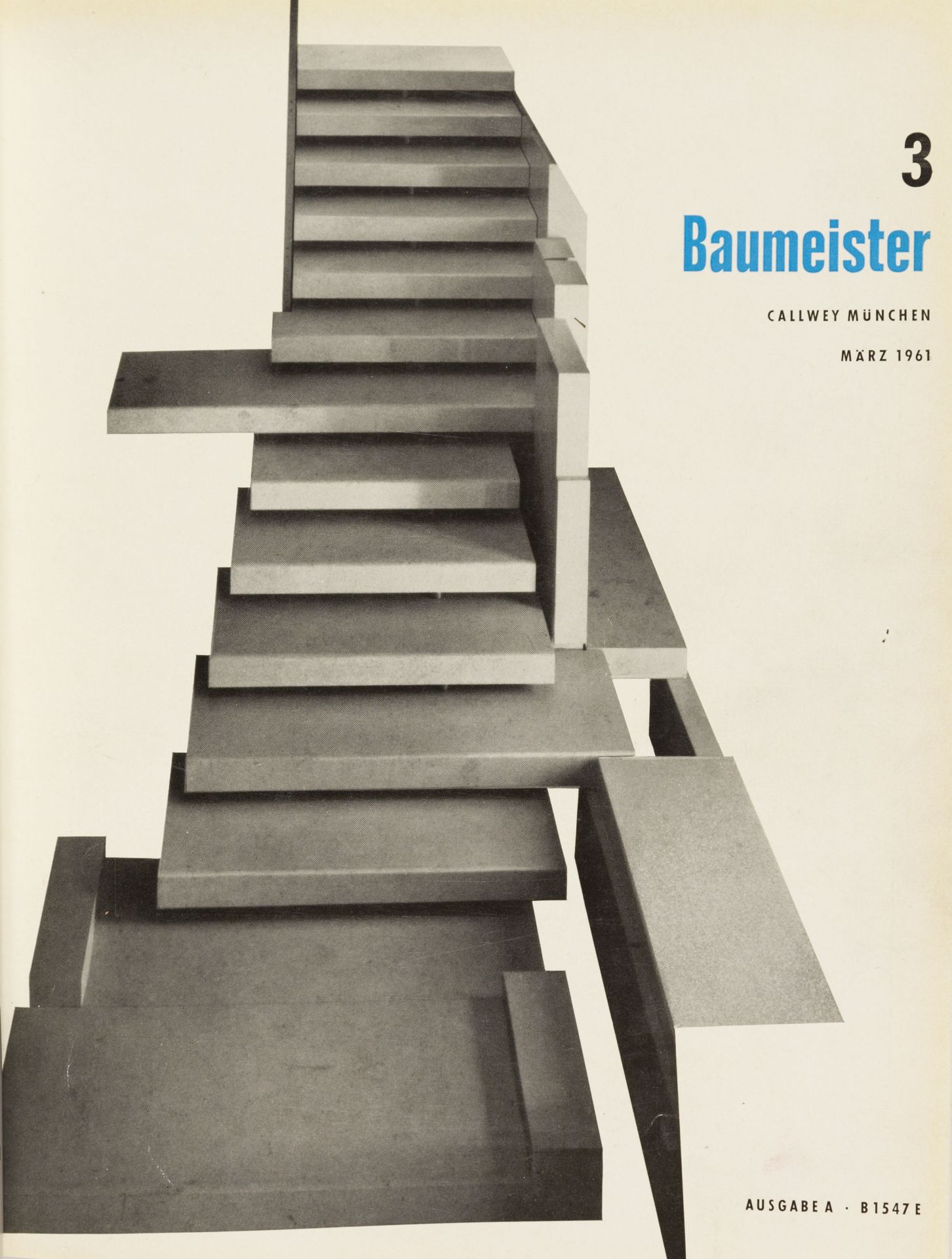 Architektur. – Baumeister.