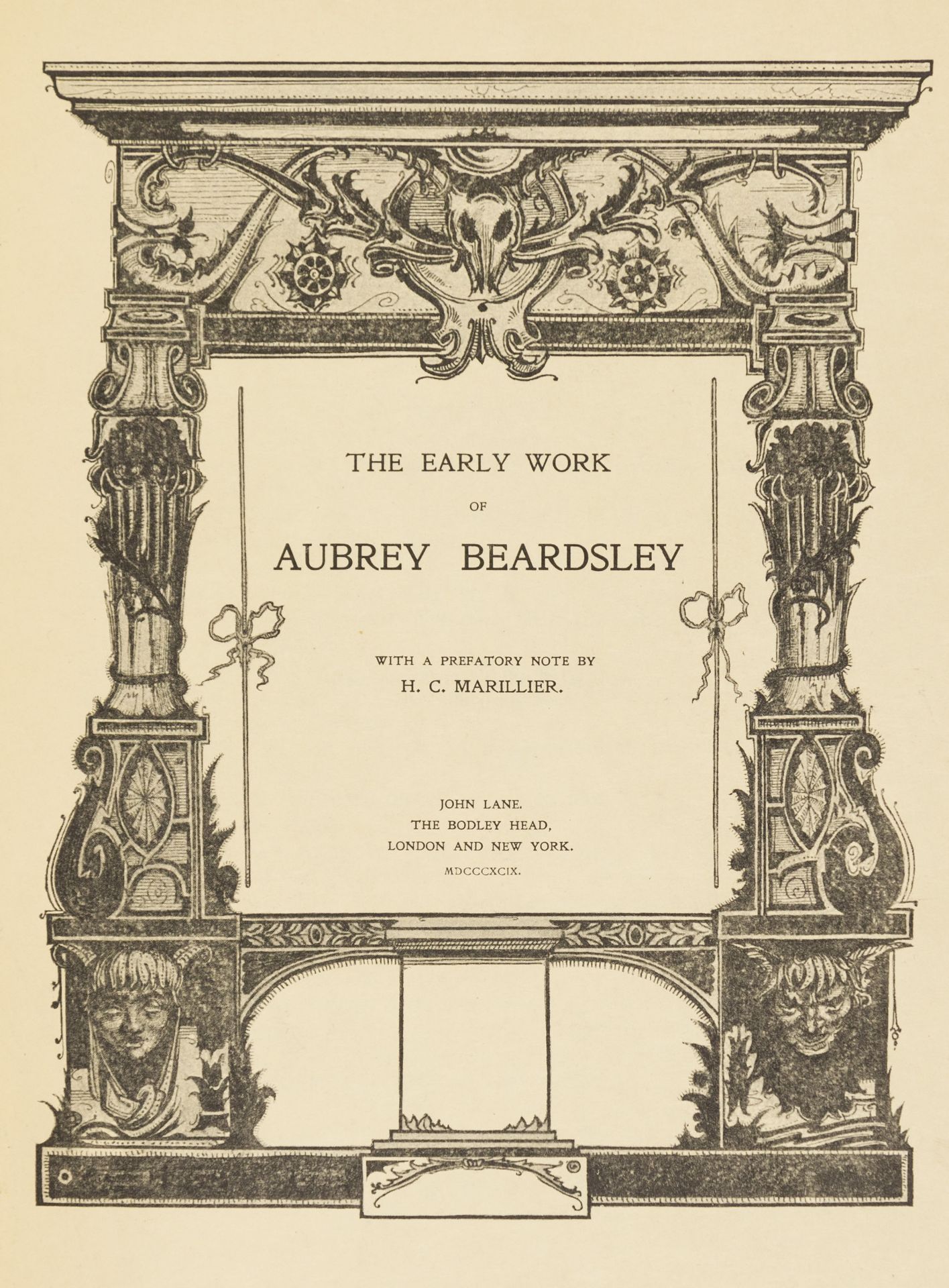 Beardsley. – The Early Work