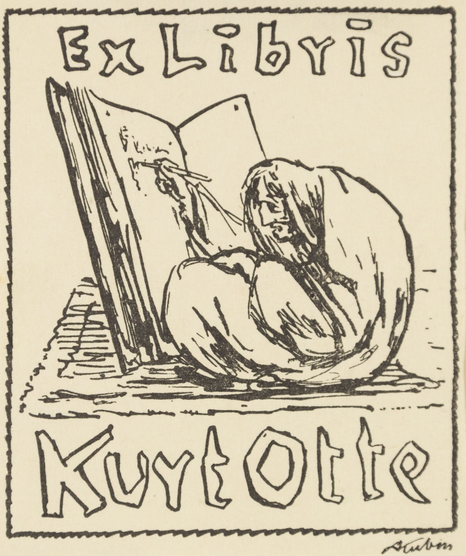 Exlibris. – Alfred Kubin.