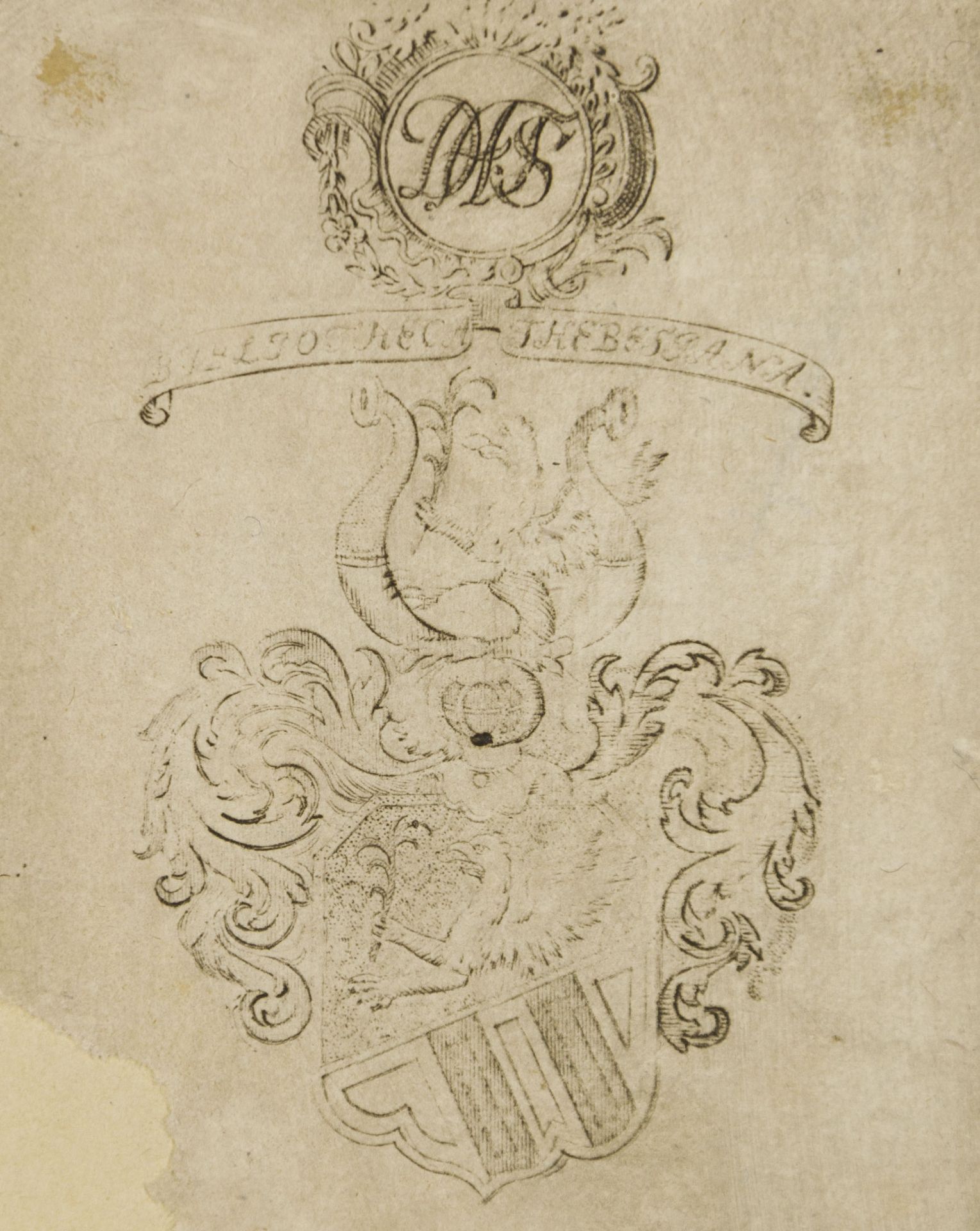 Exlibris. – (Adam Samuel) Thebesius