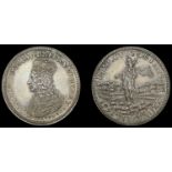 I: Briot, Warin and Rawlins, England, Charles II, Coronation, 1661, a struck silver medal,