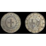 III: Commonwealth Coins of 1651, Patterns, Pattern Shilling, 1651, by T. Simon and P. Blondeau, in