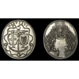 IX: Original Naval Rewards (and Electrotypes), Naval Reward, 1650-1, a struck silver medal by T.