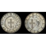 III: Commonwealth Coins of 1651, Patterns, Pattern Halfcrown, 1651, by T. Simon and P. Blondeau,