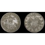 V: Original Medals by Simon, Scottish Rebellion Extinguished, undated [1639], a struck silver