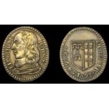 V: Original Medals by Simon, The Trial and Acquittal of John Lilburne, London, 1649, an oval