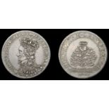 I: Briot, Warin and Rawlins, England, Charles I, Scottish Coronation, 1633, a struck silver medal by