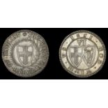 III: Commonwealth Coins of 1651, Patterns, Pattern Sixpence, 1651, by T. Simon and P. Blondeau, in