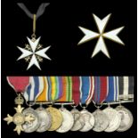 Groups and Single Decorations for Gallantry