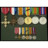 Groups and Single Decorations for Gallantry