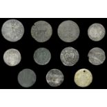 Scottish, Irish and Anglo-Gallic Coins from Various Properties