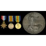 A Collection of Medals to recipients of the 1914 Star, Part 1