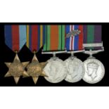 A Collection of Medals to recipients of the Burma Star