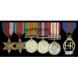 A Collection of Medals to recipients of the Burma Star