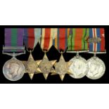 A Collection of Medals to recipients of the Burma Star