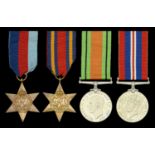 A Collection of Medals to recipients of the Burma Star