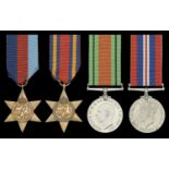 A Collection of Medals to recipients of the Burma Star