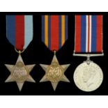 A Collection of Medals to recipients of the Burma Star