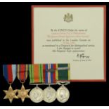 A Collection of Medals to recipients of the Burma Star