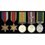 A Collection of Medals to recipients of the Burma Star