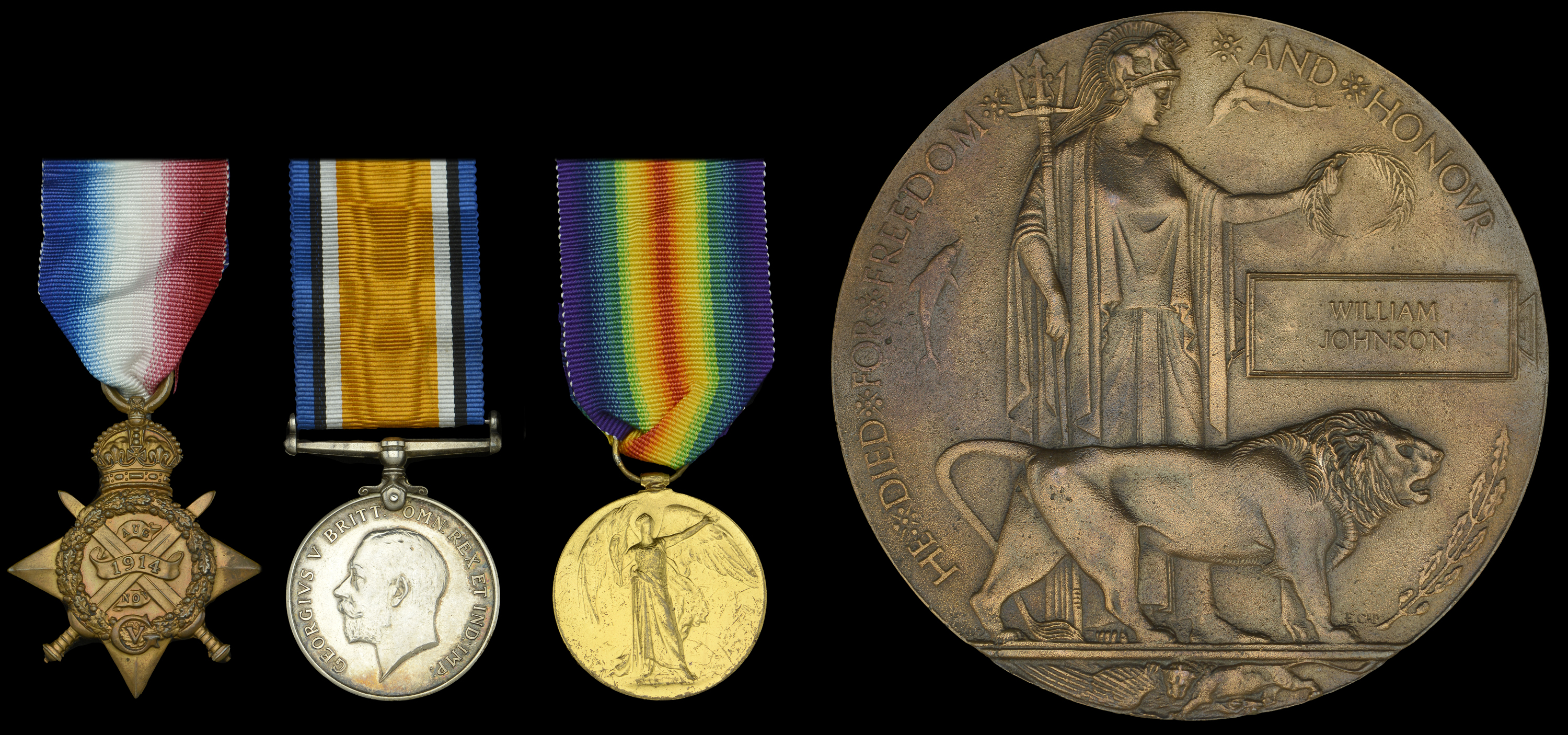 A Collection of Medals to recipients of the 1914 Star, Part 1