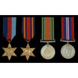 A Collection of Medals to recipients of the Burma Star