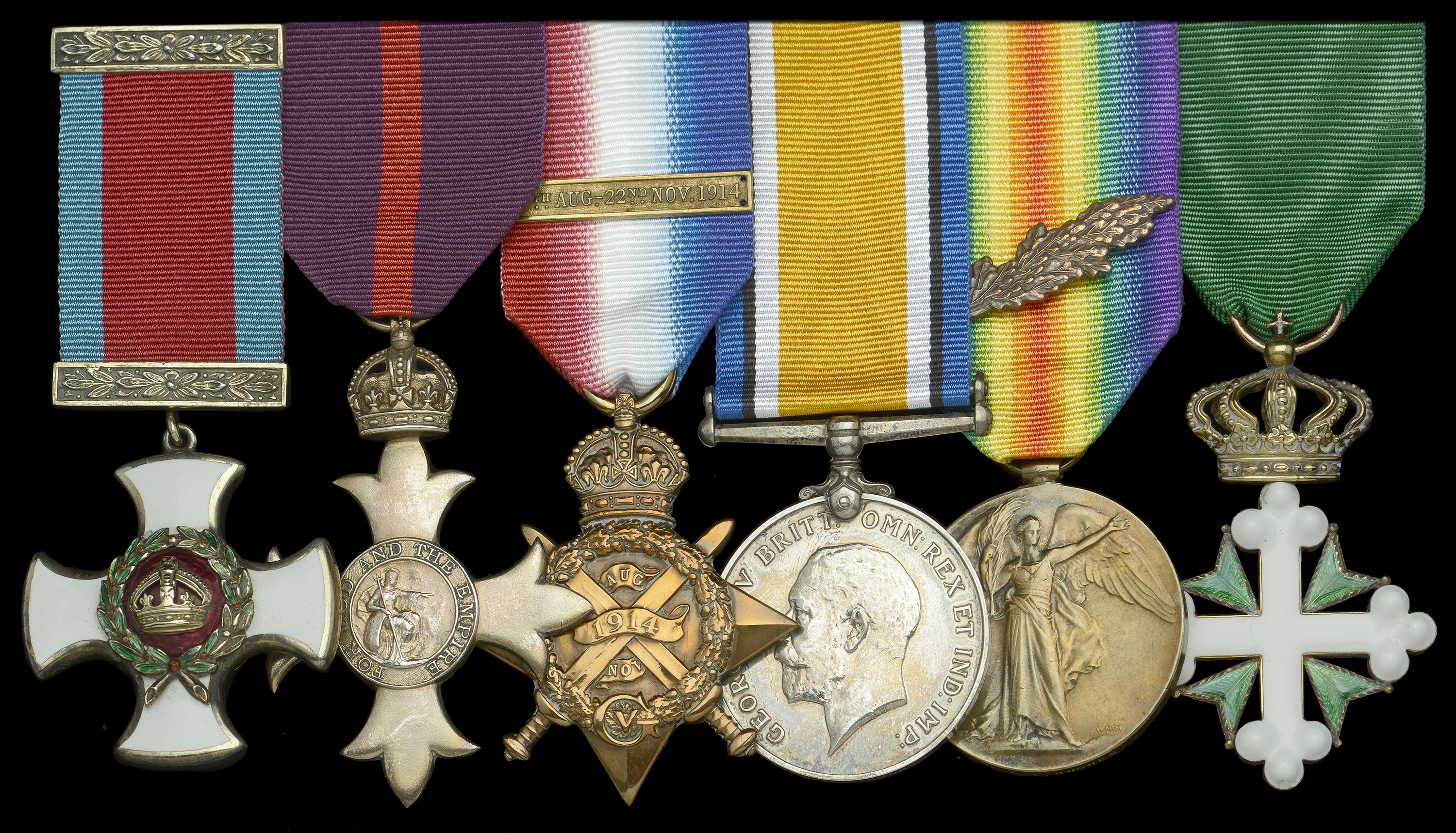 Groups and Single Decorations for Gallantry