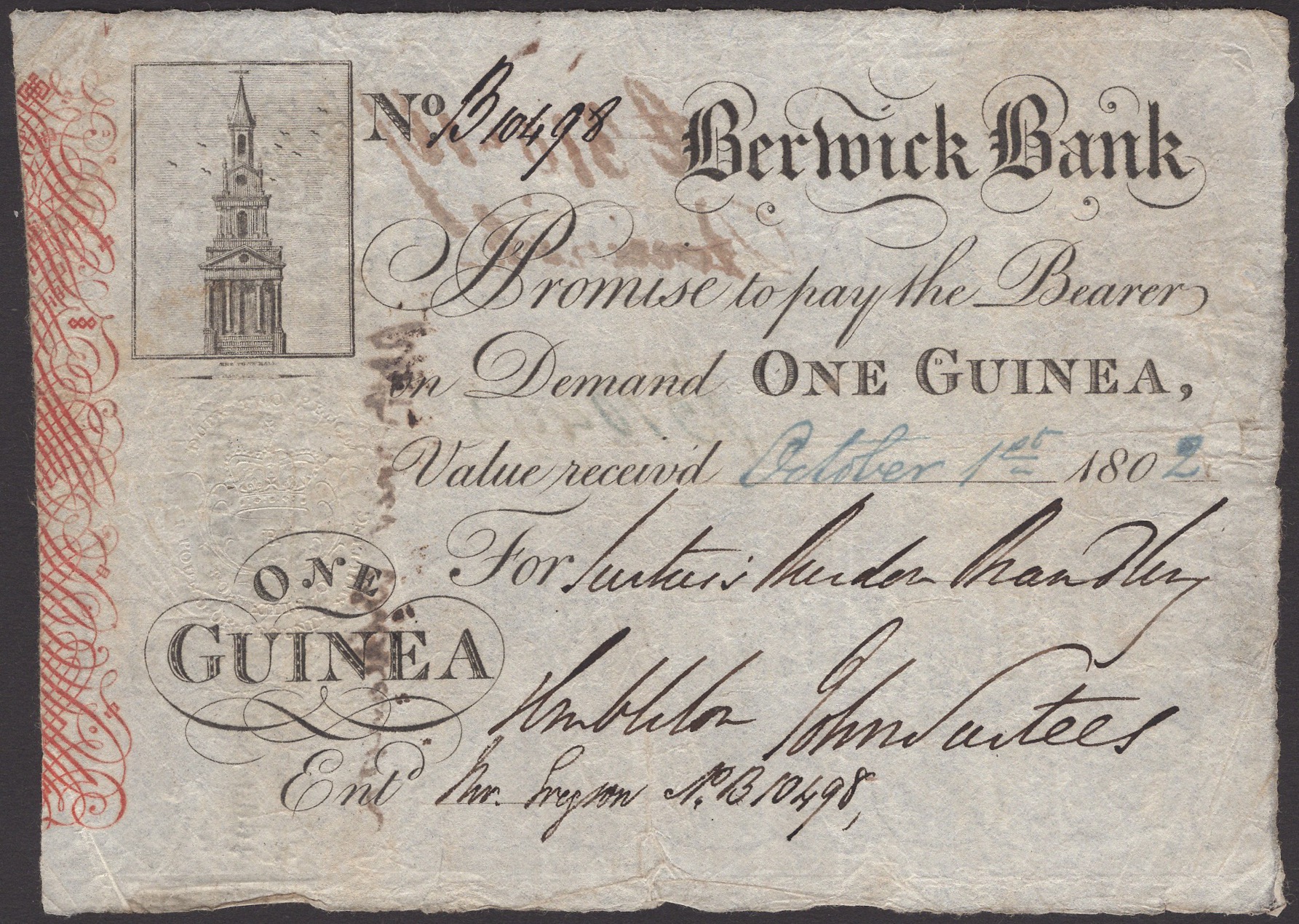 The David Muscott Collection of Northern County Provincial Banknotes