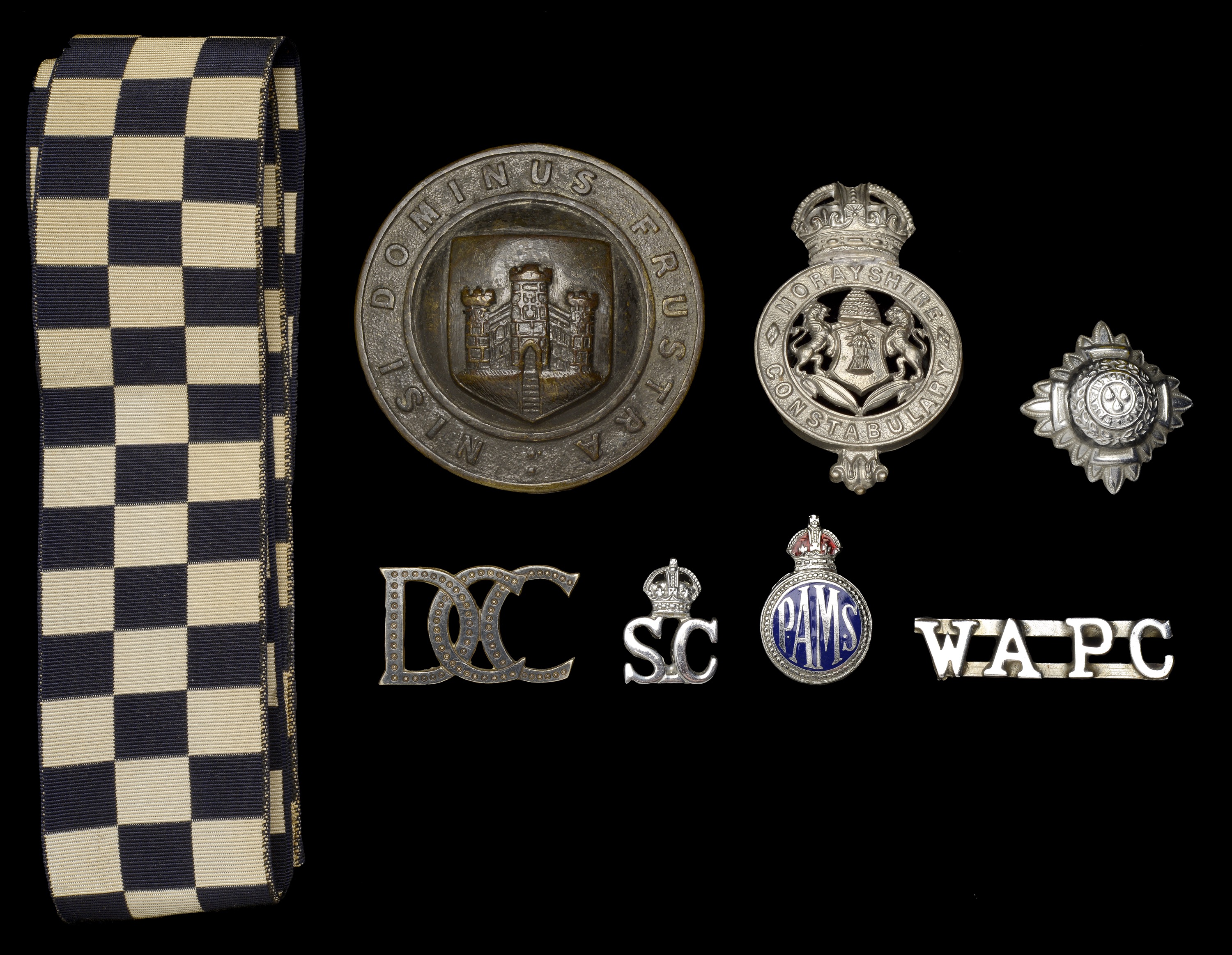 A small Collection of Scottish Police Badges