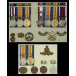 Groups and Single Decorations for Gallantry