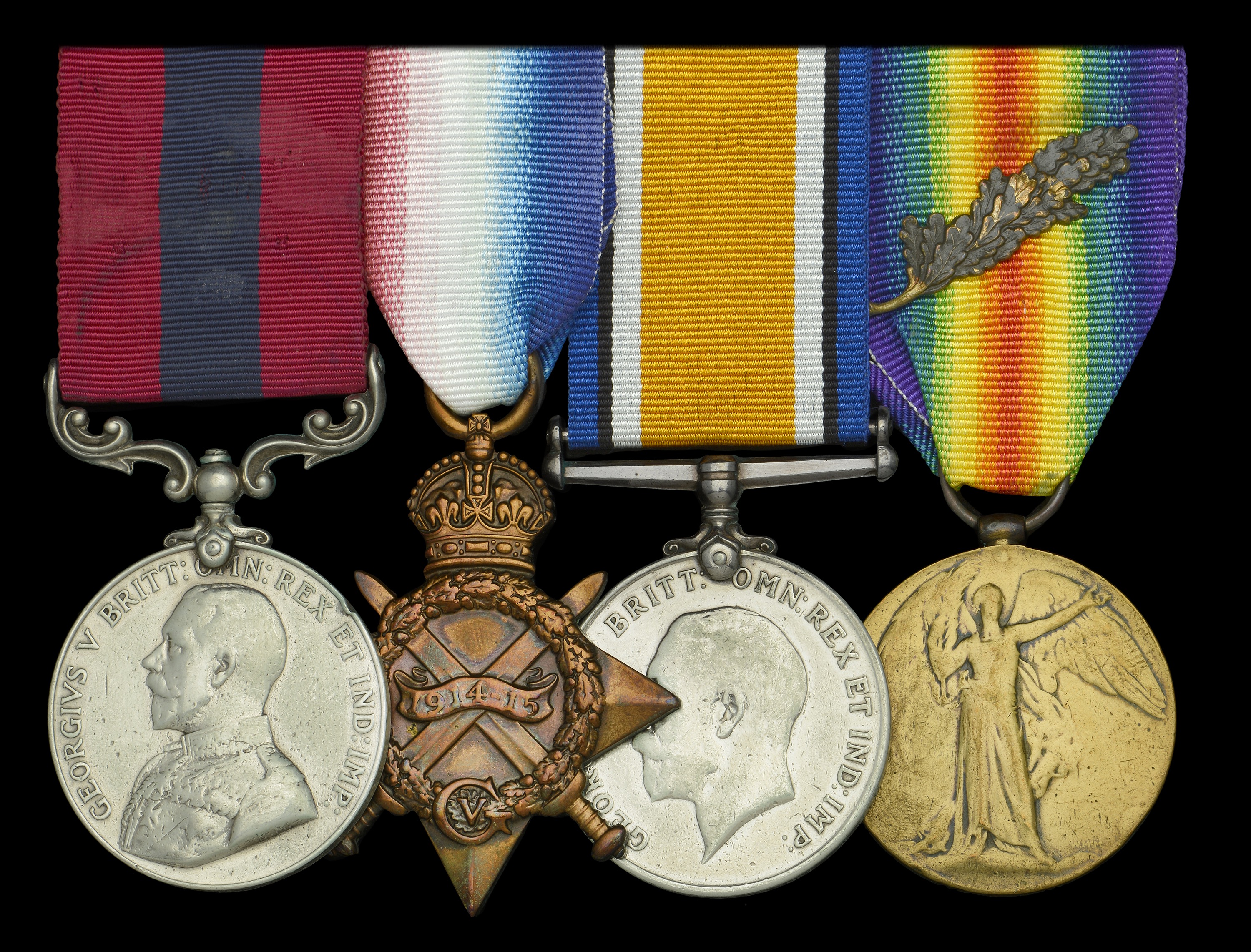 Groups and Single Decorations for Gallantry