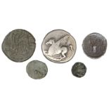 Ancient Coins from Various Properties