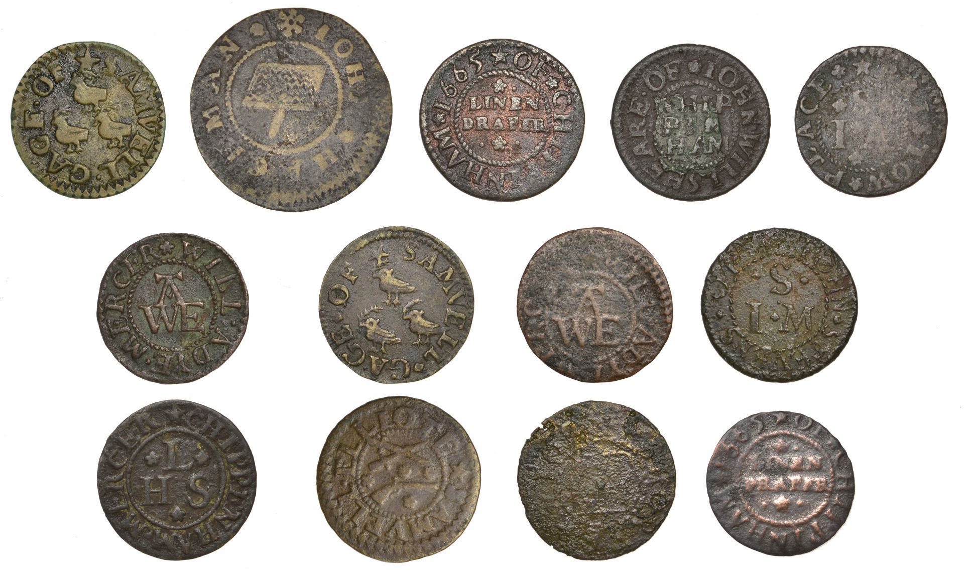 The Collection of Wiltshire Coins, Tokens and Paranumismatica formed by the late David Ward