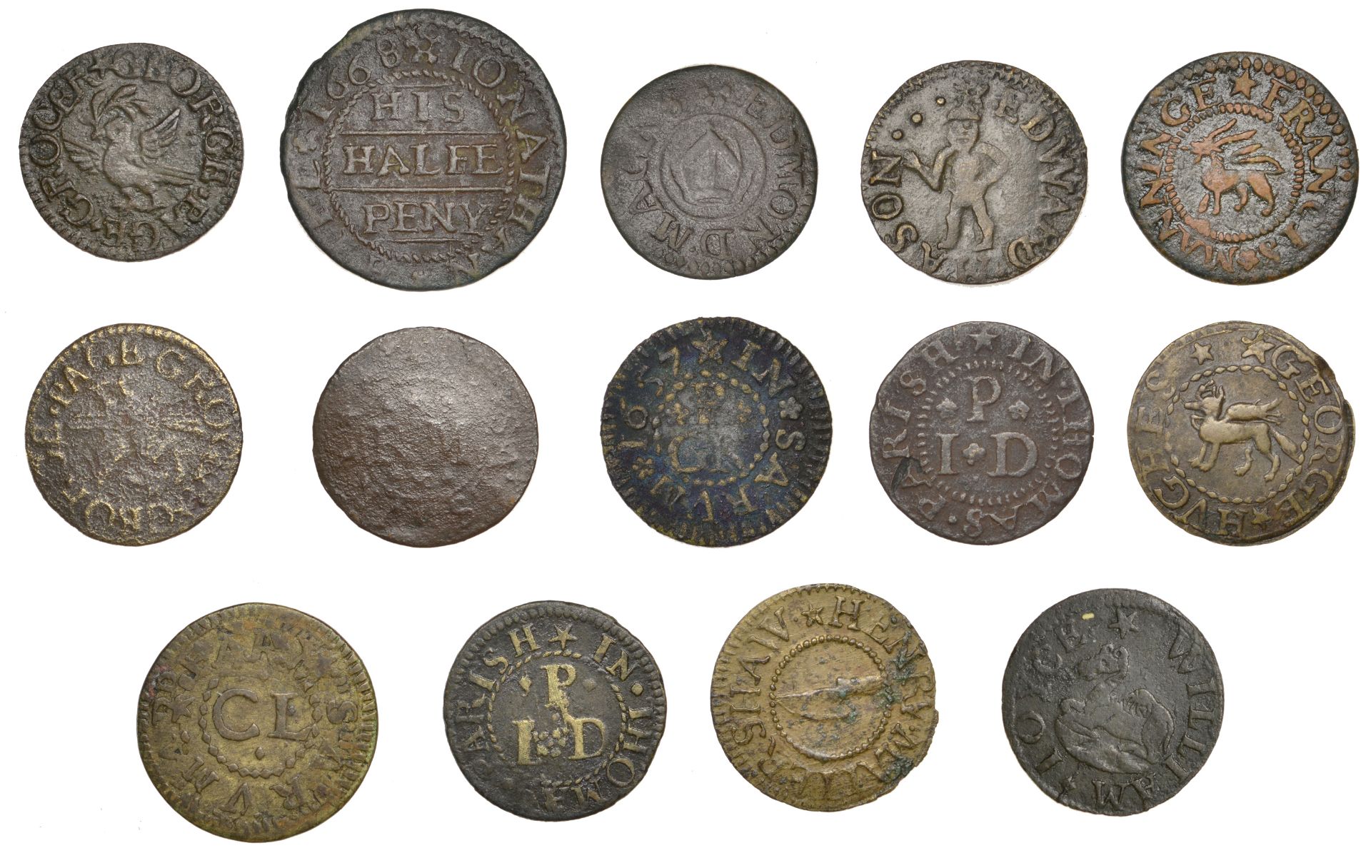 The Collection of Wiltshire Coins, Tokens and Paranumismatica formed by the late David Ward