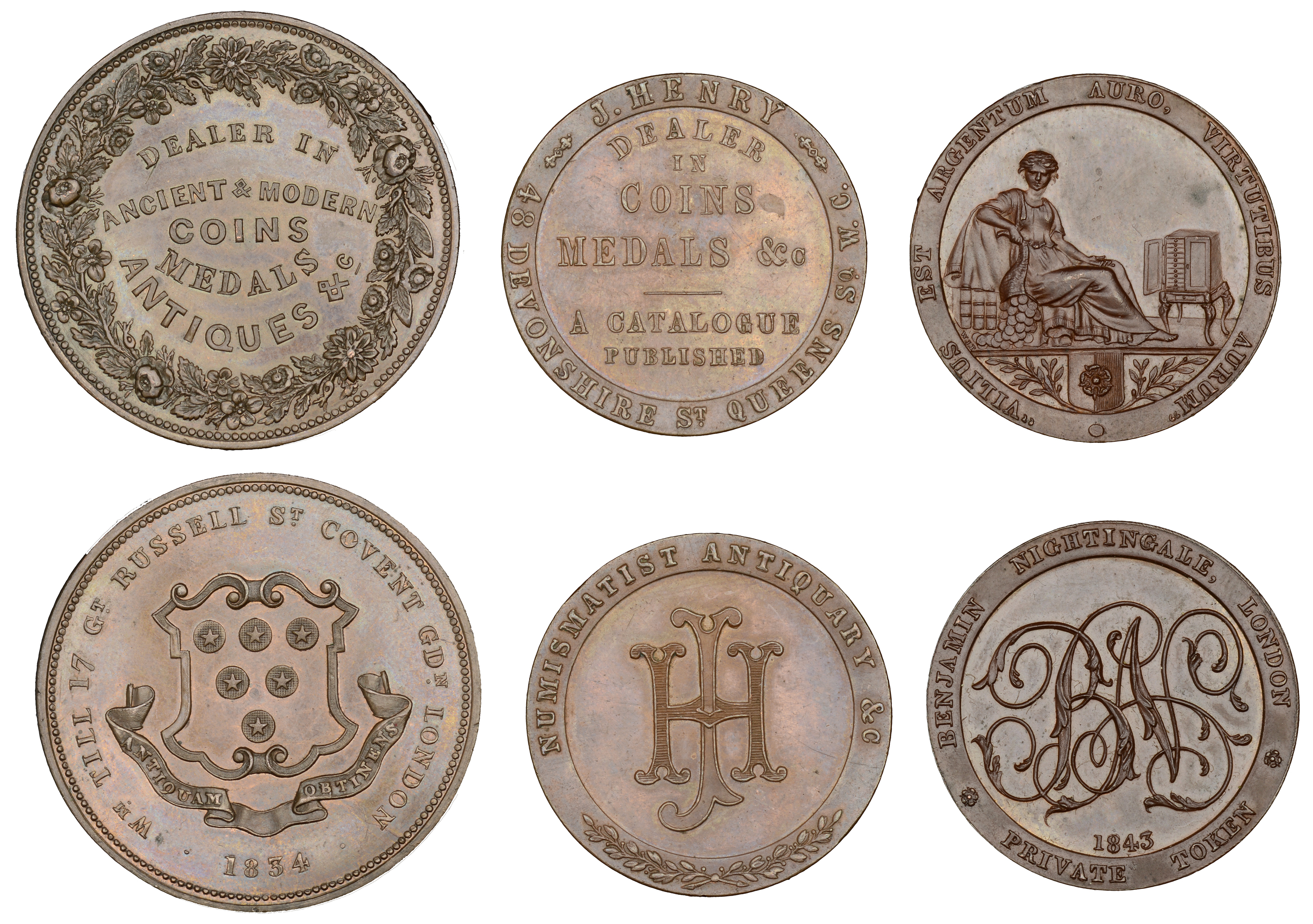 British Tokens from Various Properties